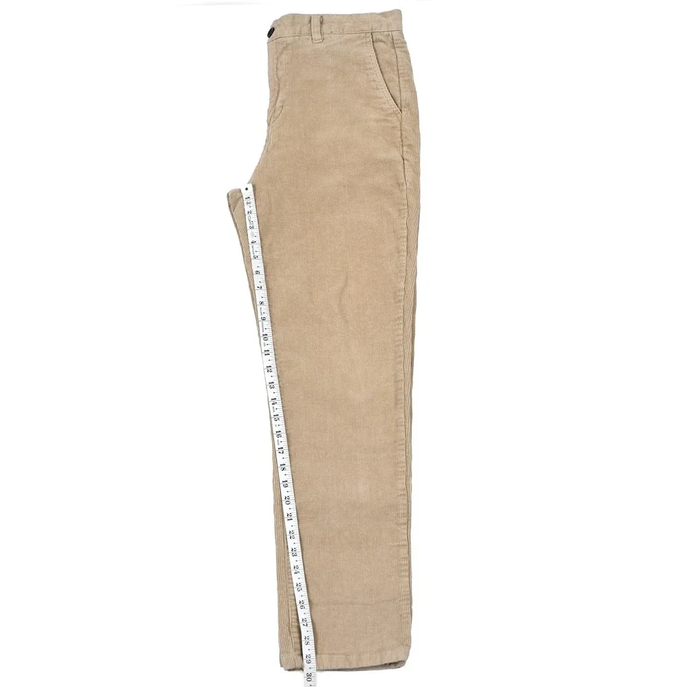 Katin Pipeline Corduroy Pants Men's 33 (34x29.5) Beige Stretch‎ Straight Surf